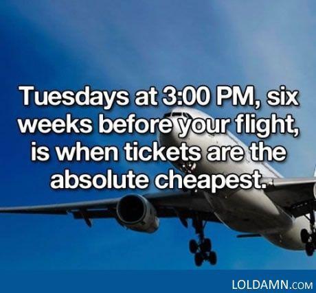 cheapest flight tickets