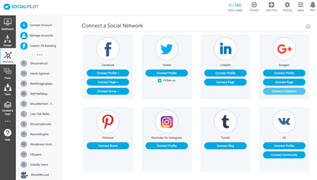 Use Buffer Alternative – SocialPilot to Schedule All Social Posts