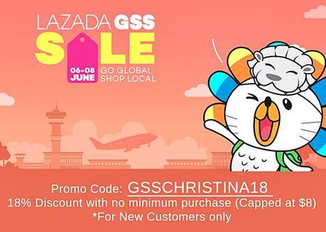 Lazada GSS Sale 6 - 8 June 2017 + 18% Discount PROMO CODE*