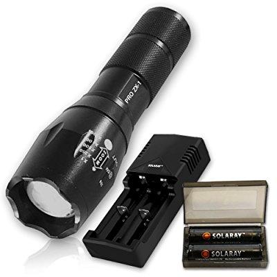 Solaray Pro ZX-1 Tactical Series Professional Flashlight Review