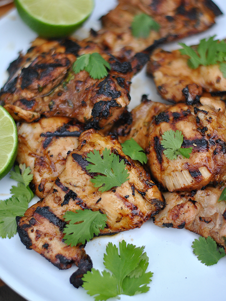 grilled ginger lime chicken recipe