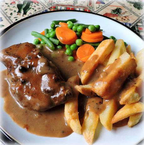 Braised Beef with a Peppercorn Sauce