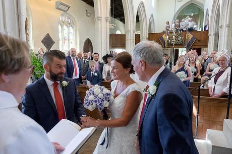 Abbotsbury Church Wedding Ceremony