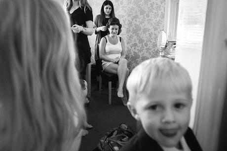 Bridal preparations in Weymouth