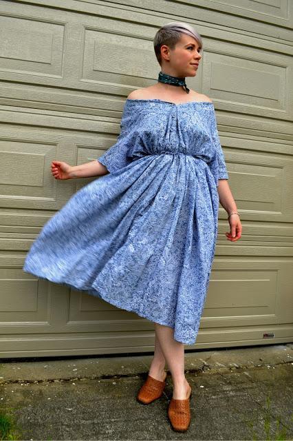 Look of the Day: Off-Shoulder Dress & Life Changes Look of the Day: Off-Shoulder Dress & Life Changes