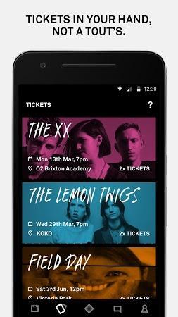 DICE: Tickets for Gigs & Clubs