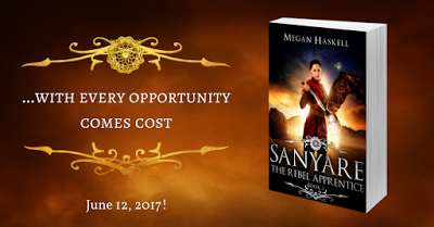 Sanyare: The Rebel Apprentice by Megan Haskell @agarcia6510 @meganphaskell