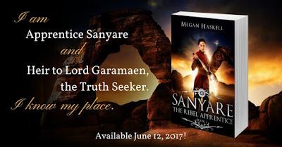 Sanyare: The Rebel Apprentice by Megan Haskell @agarcia6510 @meganphaskell