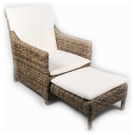 Outdoor Wicker Lounge Chair