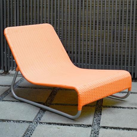 Outdoor Wicker Lounge Chair