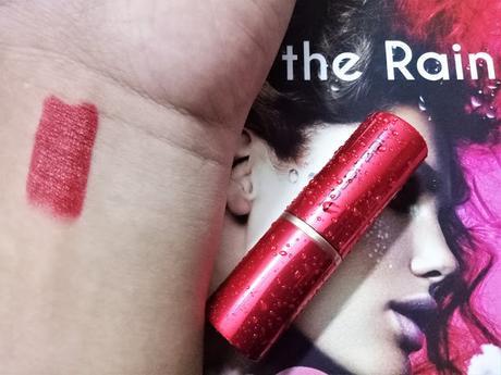 Colorbar Feel The Rain Matte Lipstick STORM Review, Swatches and MOTD