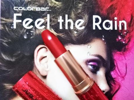 Colorbar Feel The Rain Matte Lipstick STORM Review, Swatches and MOTD