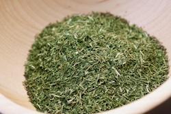 Close up of dried thyme