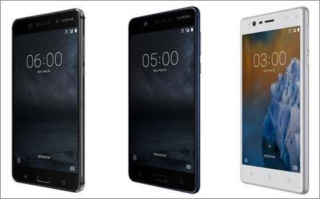 Latest range of Nokia Android Smartphones launched in India