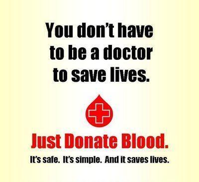 12 reasons why you should donate blood