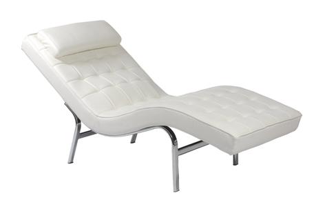 White Lounge Chair