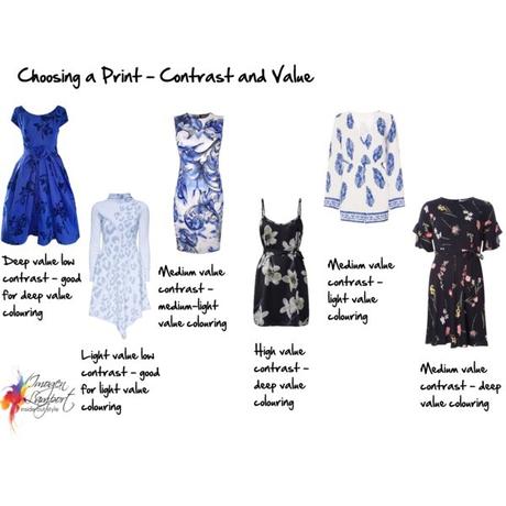 What to Wear: Prints and Patterns, Getting the Value and Contrast Right