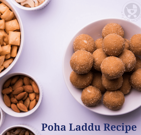 Poha Laddu Recipe