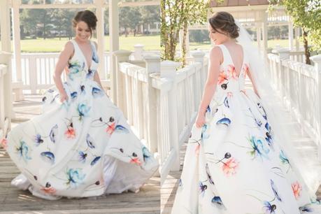 Country Club Styled Shoot with Unique Wedding Dress You’ll Love