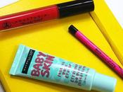 Rapid Reviews: Maybelline Master Precise Skinny Pencil, Baby Skin Pore Eraser, Gloss "Neon Carnival."