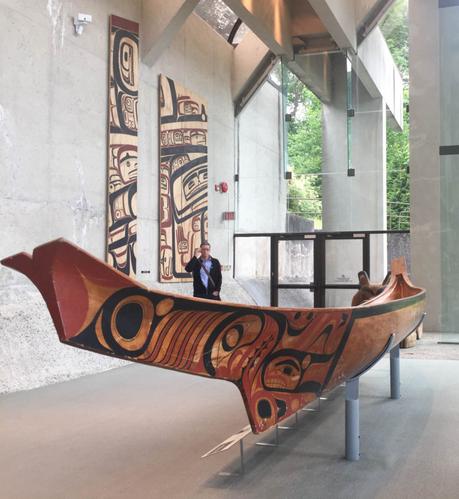 First Nations exhibit at Museum of Anthropology in Vancouver