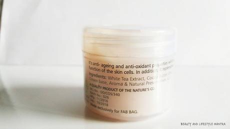 Review // The Natures Co. White Tea Night Cream