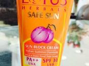 Lotus Herbals Block Cream SPF-30 Review