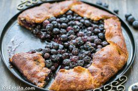 Blueberry Galette (Gluten Free + Paleo)