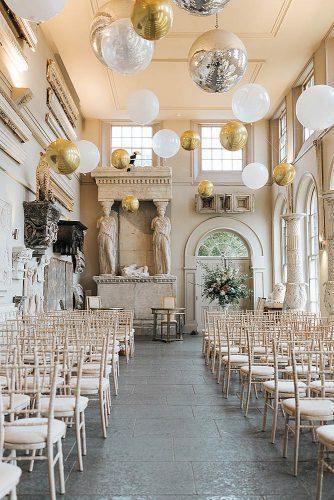 30 Elegant Wedding Decor Ideas That Will Create Chic Atmosphere Paperblog - How To Decorate High Ceilings For A Wedding