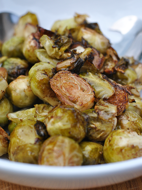asian grilled brussles sprouts