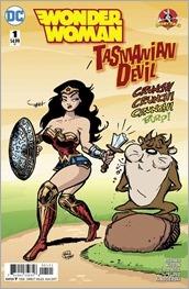 Wonder Woman/Tasmanian Devil Special #1 Cover - Vaughns Variant