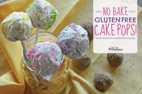 No Bake Gluten Free Cake Pops (vegan)