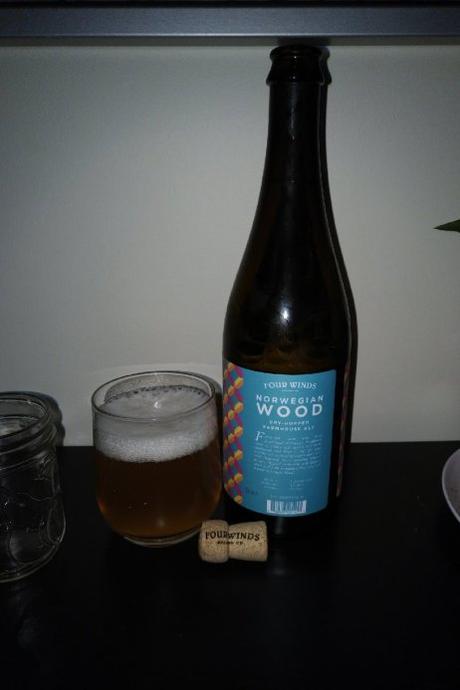 Norwegian Wood Dry Hopped Farmhouse Ale – Four Winds Brewing