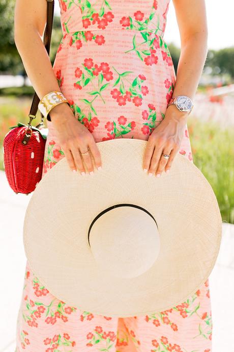From Grandma with Love // Pink Floral Maxi Dress