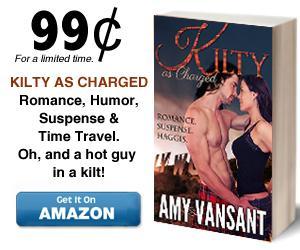 Kilty as Charged 99c, 3 thrillers for 99c, Cozy Giveaways and a smart-aleck husband.