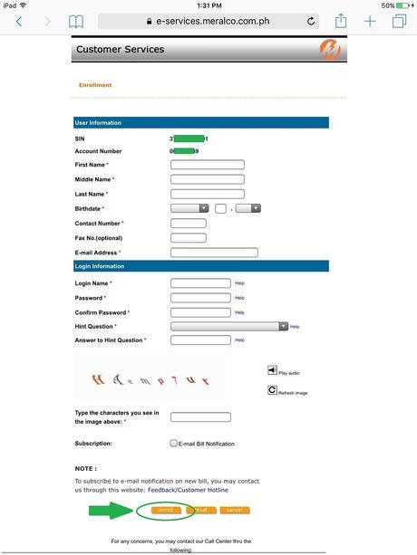 How to view and download your e-MERALCO Bill from the internet?