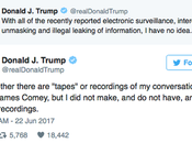 Trump Says There Tapes Talk With Comey