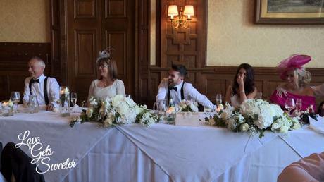 funny speech reactions caught on the wedding video at armathwaite hall