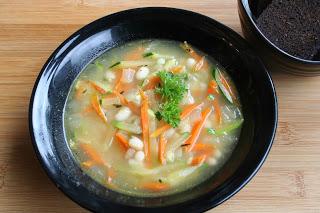 Simple White Bean Soup (with Vegan Option)