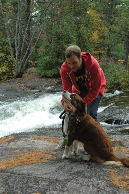 Keira's Provincial Park dog tours: High Falls, Algonquin Park, Ontario Canada