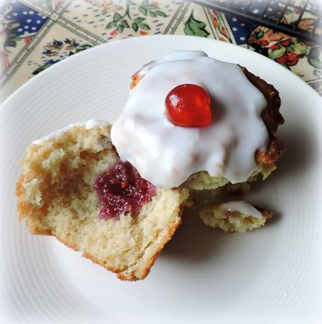 Bakewell Tart Muffins