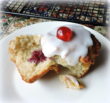 Bakewell Tart Muffins