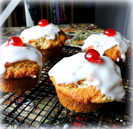 Bakewell Tart Muffins