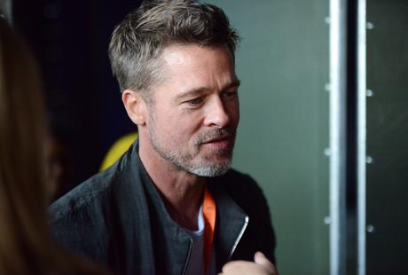 Brad Pitt, hip & cool 53-year-old, hung out with the youngsters at Glastonbury