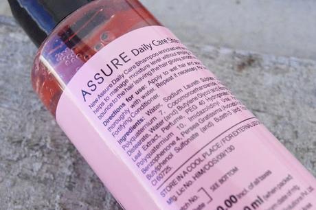 Review // Assure Daily Care Shampoo