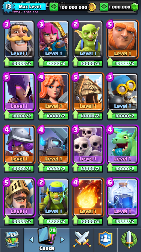 clash royale private server all cards unlocked