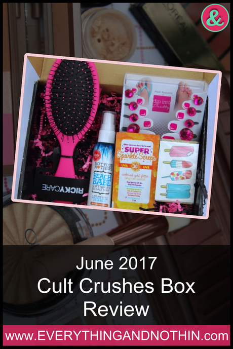 June 2017 Cult Crushes Box Review