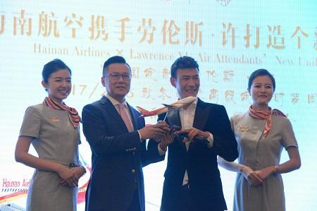 Hainan Airlines partner with fashion designer Lawrence Xu in design of new uniform