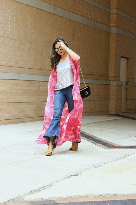 the cape story, fashion blogger, how to wear flare ruffle jeans and cape, street style, bohemian look, ootd, Indowestern, fusion wear , myriad musings 