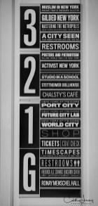 New York, NYC, Museum, Museum of the City of New York, MCNY, Manhattan, black and white, BNW, sign